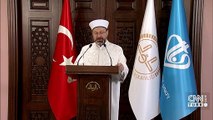 Diyanet İşleri Başkanı Erbaş'tan 'oruç' açıklaması