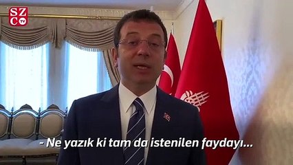 Descargar video: İmamoğlu’ndan sokağa çıkma yasağı için çağrı