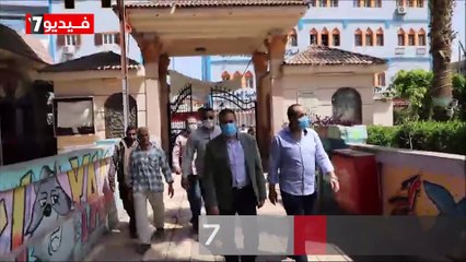 محافـظ المنوفية يتفقد حديقتى الطفل والياسمين ويؤكد على غلق الحدائق والمتنزهات