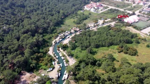 ANTALYA Kemer Balıkçı Barınağı'nda yıkım