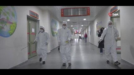 Belediye çalışanlardan videolu mesaj