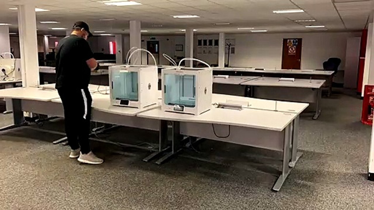 RS Components 3D printing farm