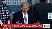 CBS News presses Trump on February response to coronavirus