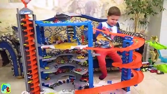 Kids and assembling Sportbike and riding a Toy Motorcycle