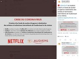 Intermittents de l'audiovisuel : un fonds d'aide créé par Netflix et Audiens