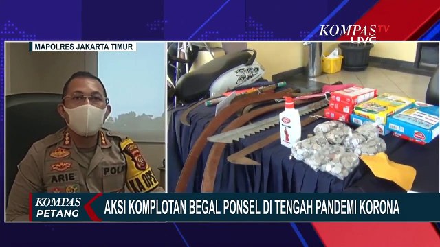 Polisi Tangkap Komplotan Begal yang Sering Beraksi di Jakarta
