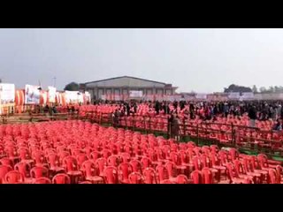 Empty chairs greet PM Modi at Raebareli rally