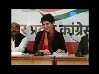 Priyanka Gandhi hits out at UP CM, says there is no space for 'badla'.