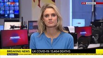 BREAKING - UK coronavirus deaths rise by 888 to 15,464
