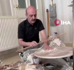 Bahçeli'nin TBMM Özel Kalem Müdürü evde hamur açtı