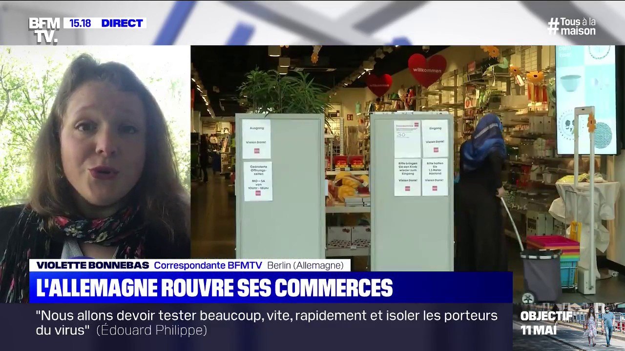 En Allemagne, les commerces sont à nouveau ouverts
