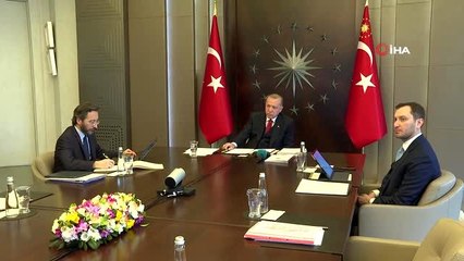 Cumhurbaşkanı Erdoğan başkanlığındaki kabine toplantısı başladı