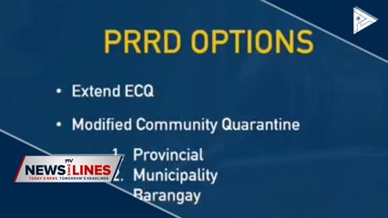 PRRD to decide on ECQ issue within this week