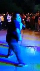 Single men three girls dance ,