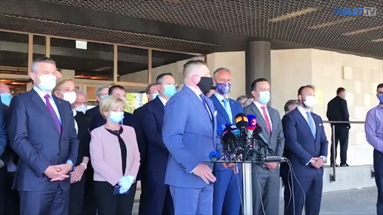 ZÁZNAM: Brífing strany SMER-SD