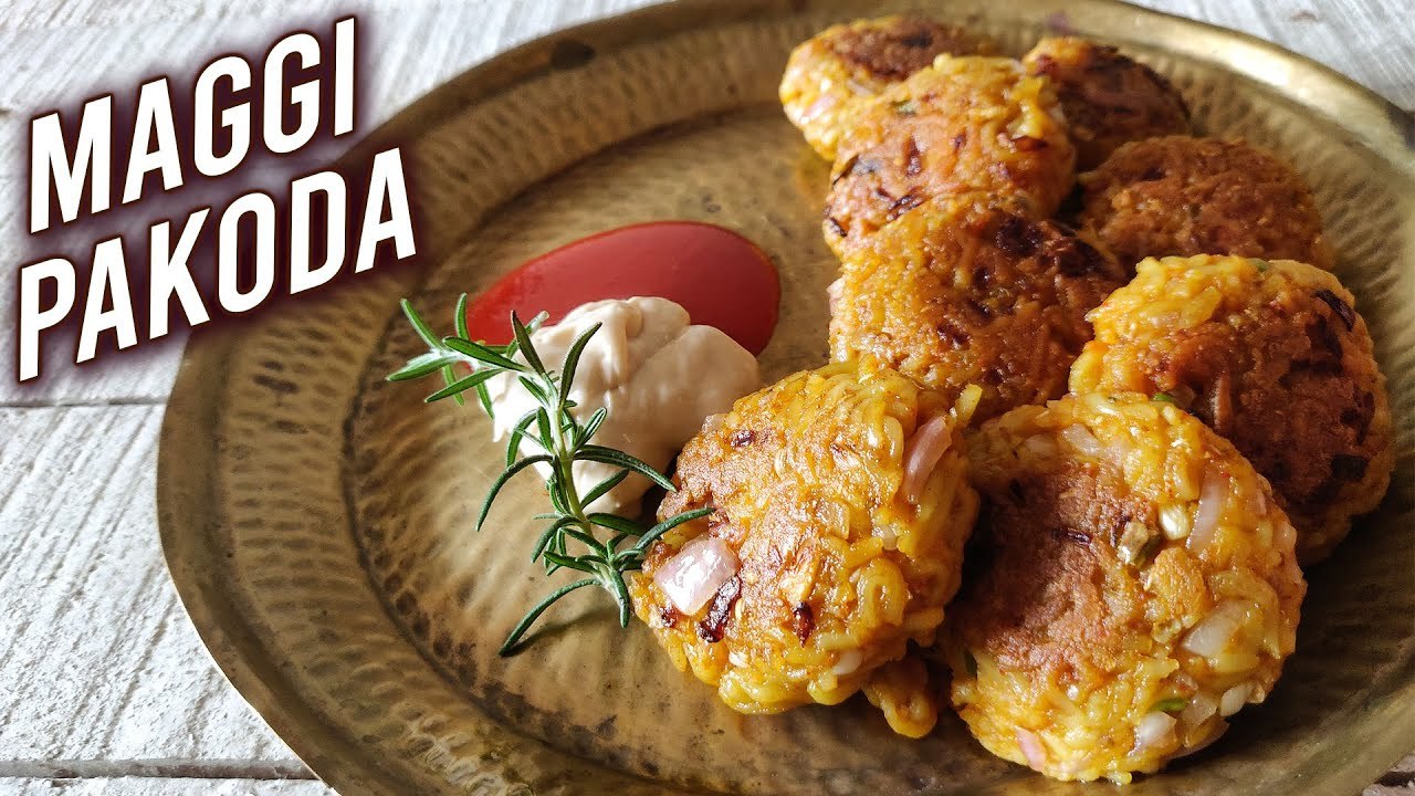 Maggi Pakoda | Quick & Easy Snacks | Maggi Frit...