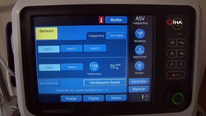 Başakşehir Şehir Hastanesi'nin yoğun bakım üniteleri görüntülendi