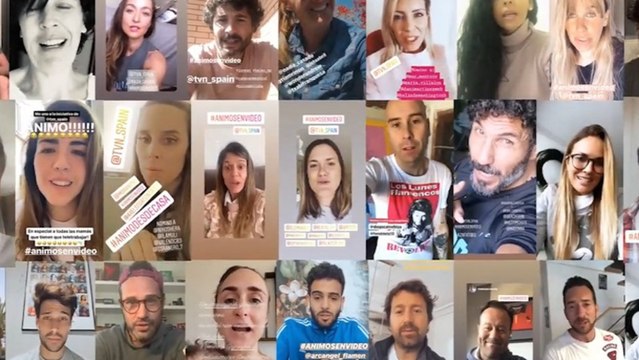 Fonsi Nieto, Maxi Iglesias y Dj Nano se suman al reto 'Ánimos en vídeo'