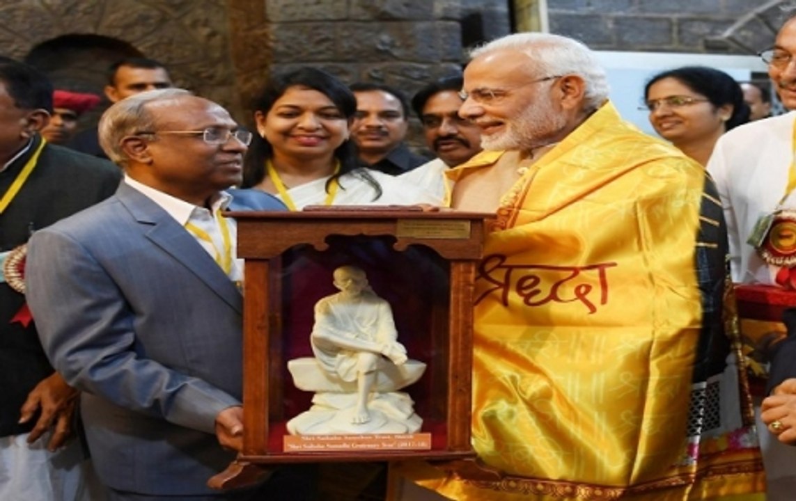 Maharashtra: PM Modi attends Sai Baba Samadhi Centenary celebrations in Shirdi