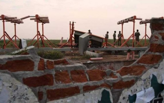 Air India flight from Trichy to Dubai hits ATC wall during take off