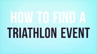 How to Find a Triathlon Event