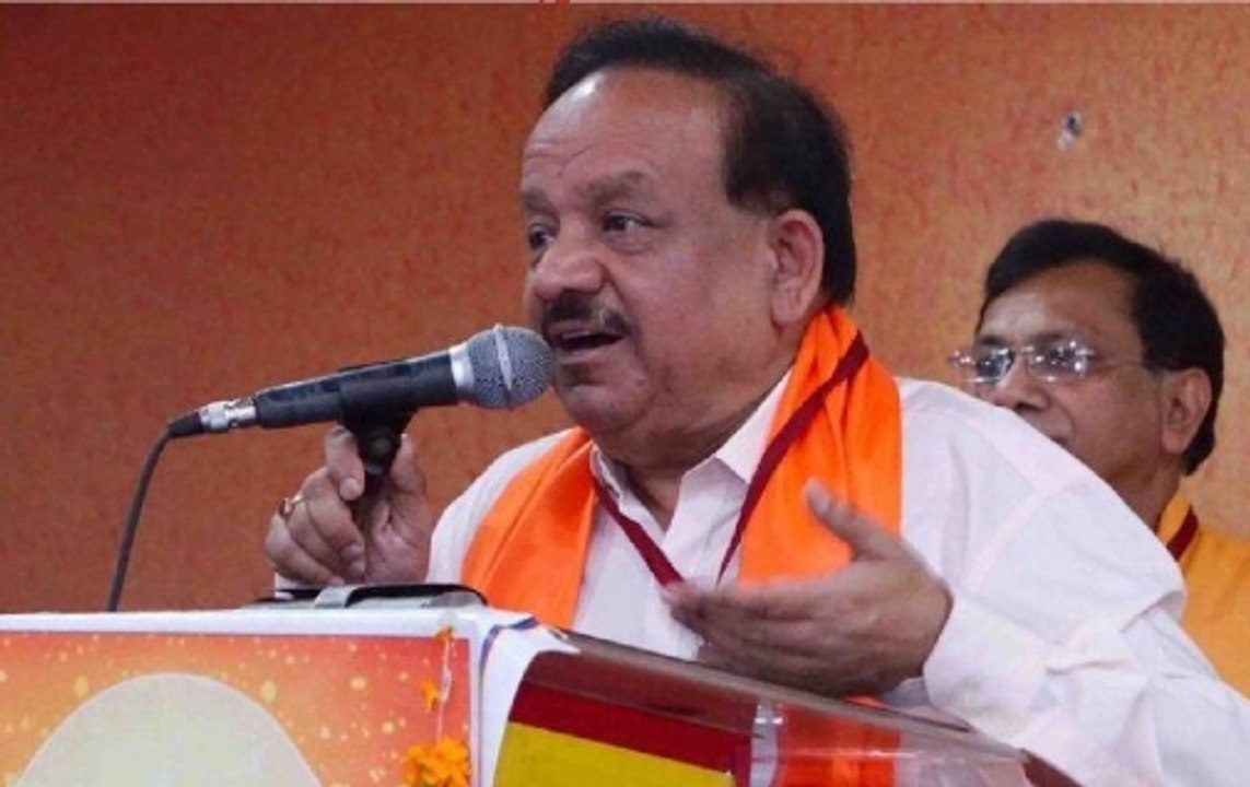 Union Minister Harsh Vardhan files nominations from Chandni Chowk