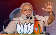PM Modi takes a dig at Congress, says its loan waiver helped rich