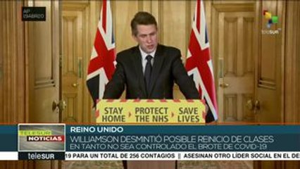 Ministro de RU:antes de reabrir escuelas se debe controlar el Covid-19