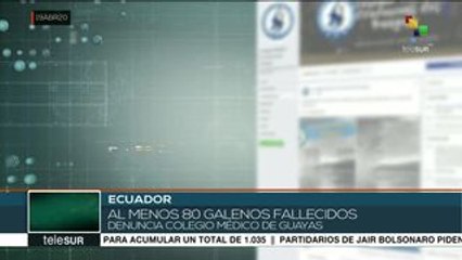 Han muerto más de 80 médicos ecuatorianos en el combate al Covid-19