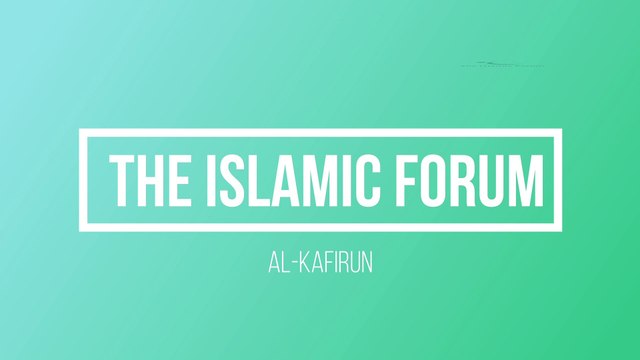 109. Al-Kafirun (The Disbelievers)