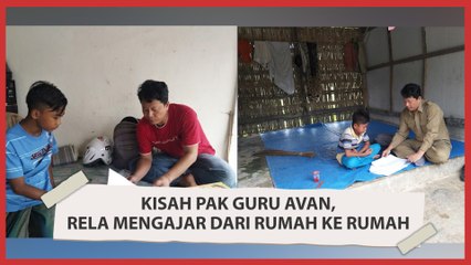 Guru Ini Mengajar dari Rumah ke Rumah karena Siswa Tak Punya Smartphone