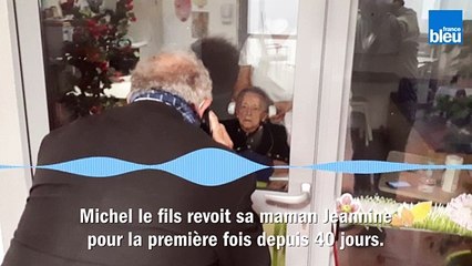 Michel revoit sa mère après 40 jours sans visite