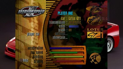 Need For Speed 2 (PSX) Parte #2 - Modo Torneio- Corridas com a Ferrari F50