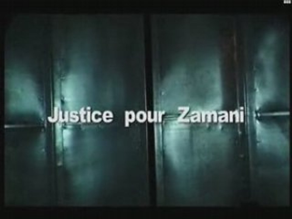 Justice pour Zamani