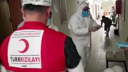 Nevşehir’de karantina altındaki Türk işçiye doğum günü sürprizi