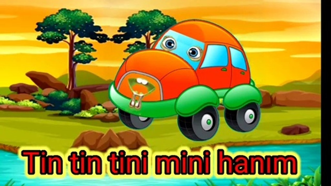 Tin tin tini mini hanım, Şeftali ağaçları | Konuşan Arabalar çocuk şarkıları ve Tekerlemeleri