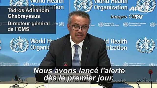 Coronavirus: l'OMS dit avoir alerté dès le premier jour