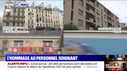 Les Français rendent hommage aux soignants ce lundi