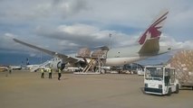 Llega a Valencia el decimocuarto avión con material sanitario