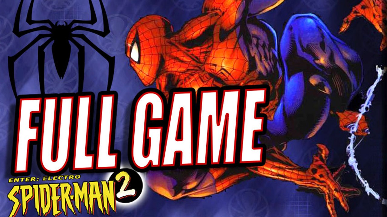 Spider-Man 2: Enter Electro FULL GAME Longplay Walkthrough (PS1) 1080p