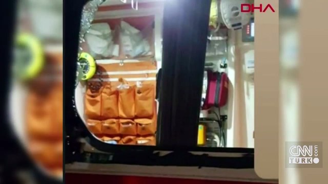 112 çalışanlarına saldırmışlardı