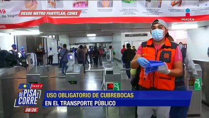 ¿Se está respetando el uso de cubrebocas en el metro de la CDMX?
