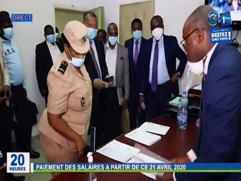 RTG / Le paiement des salaires des fonctionnaires se fera à partir de ce 21 Avril 2020