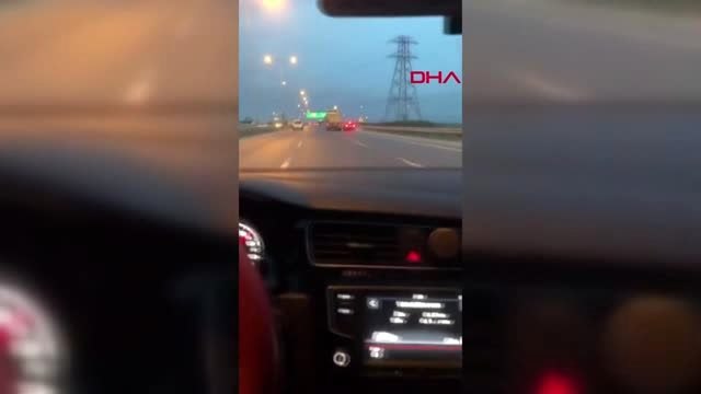 SULTANGAZİ'DEKİ KAZA ANI CEP TELEFONU KAMERASINDA