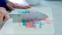How to make DIY edible sprinkles for homemade doughnuts, cakes, and cookies