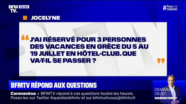 J'ai réservé des vacances en Grèce en juillet. Que va-t-il se passer ? BFMTV répond à vos questions