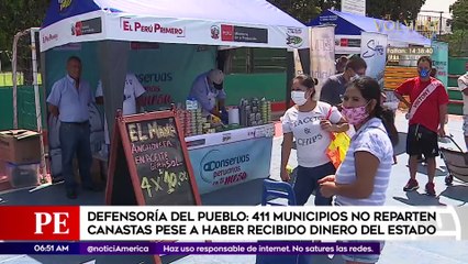 Primera Edición: 411 municipios no reparten canastas pese a haber recibido dinero del Estado