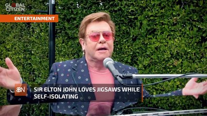 Sir Elton John's Puzzle Craze