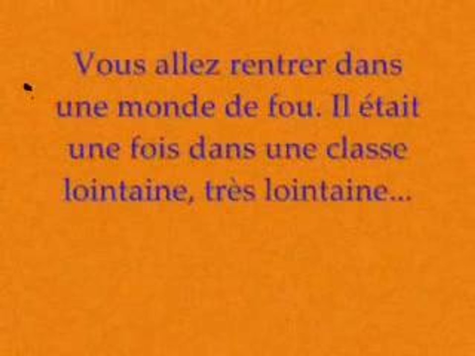 la classe
