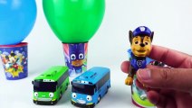 Learn Colors with Balloons and Paint- PJ Masks, Paw Patrol, and Mickey Mouse and the Roadster Racers Toys-